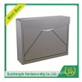 SMB-061SS New Design Home Safety Bush Hammered Garden Stone Mailbox